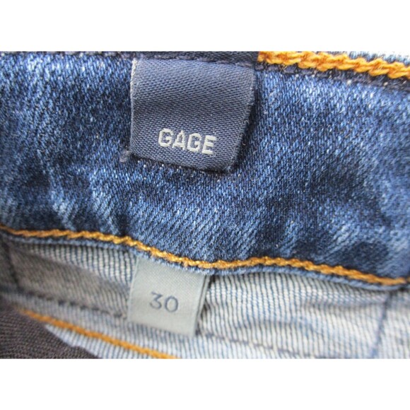 Citizens of Humanity Jeans Men 29x32 Gage Slim Straight Distressed Denim USA - Picture 5 of 16